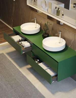 Meubles de salle de bain collection evermotion