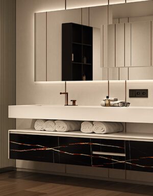 Bathroom furniture collection Slimline