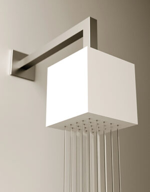 Wall-mounted shower heads