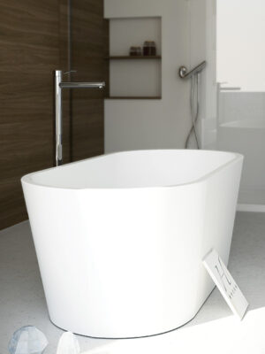 MOMA Design freestanding bathtub in stonage model Diamond