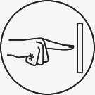 apertura-push-pull-grigio icona grigia push-pull specchi