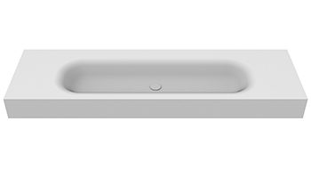 render piano lavabo MOMA Design in Stonage modello Aquatico XL System 120