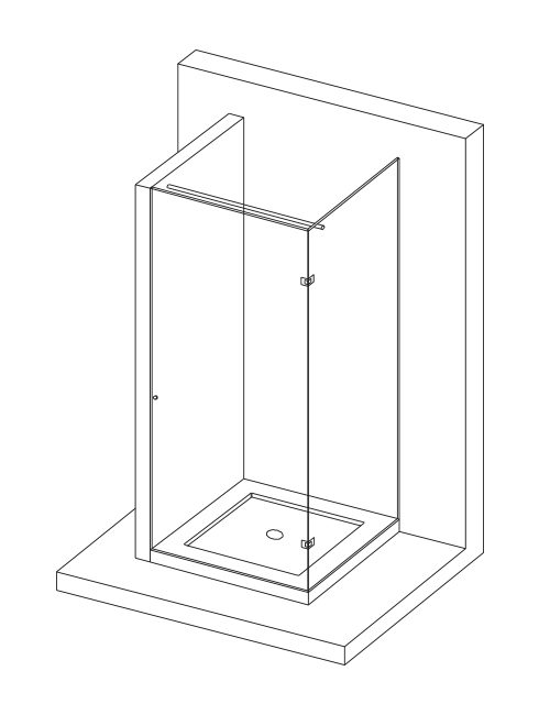 render box doccia MOMA Design modello BX 302 lite con porta battente