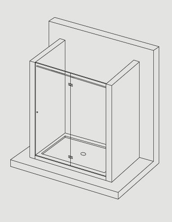 disegno box doccia modello BX.103 lite