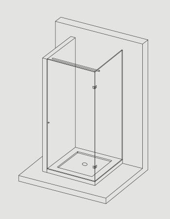 render box doccia MOMA Design modello BX 302 lite con porta battente