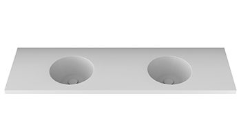 render piano lavabo MOMA Design in Stonage modello Gold Module Double